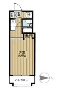 プリュメゾン駒沢【3階】の間取り