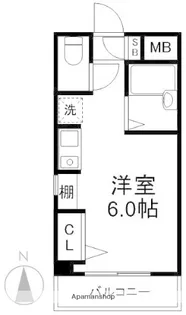 蓮沼ハイム【1階】の間取り