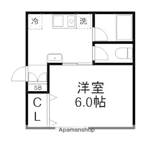 ギャラリーハウス【2階】の間取り
