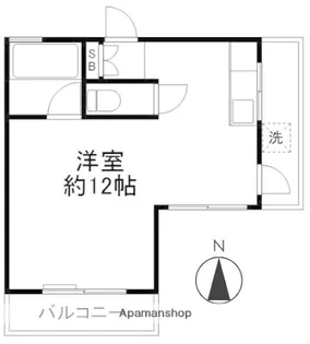 シャトーナベシマ【3階】の間取り