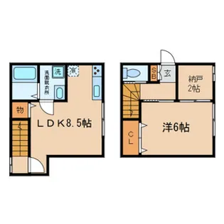 PLANTA 中目黒【1階】の間取り