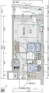 エステムプラザ品川西小山【4階】の間取り