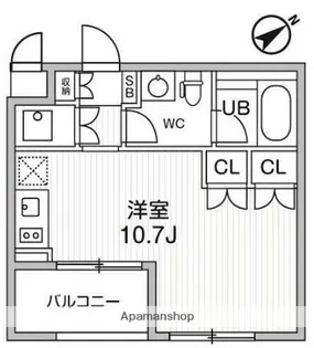 大田西馬込レジデンス【5階】の間取り