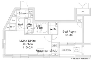 大田西馬込レジデンス【1階】の間取り
