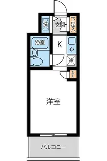 ウィンベルソロ蒲田第2【4階】の間取り