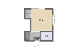 ウエストキャビン【2階】の間取り