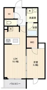 LA DOUCEUR下丸子【3階】の間取り