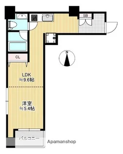 KEYAKI COURT【201号室】の間取り