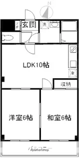 セピアコート大森東【402号室】の間取り