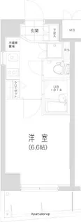 ヴェローナ大井南ルッソグランデ【12階】の間取り