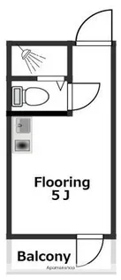 トップルーム品川【4階】の間取り