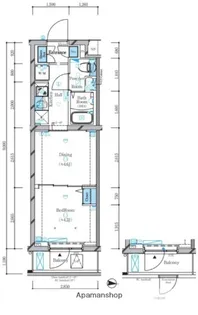 ガリシア池上II【5階】の間取り