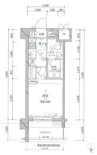 アルテシモ レガ【6階】の間取り