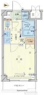 ルーブル南品川【2階】の間取り