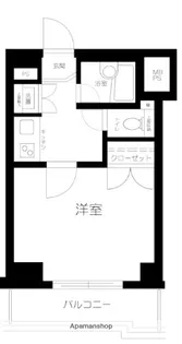 ルーブル南品川【3階】の間取り