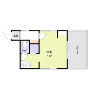 カーサK・M【2階】の間取り