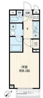 ヴェイルハウス西馬込【4階】の間取り
