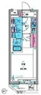 ガリシア旗の台【5階】の間取り