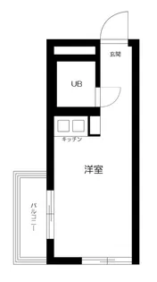 東京都目黒区東山2丁目【マンション】の間取り