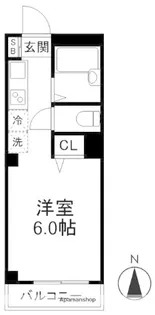 グランデ伊藤【302号室】の間取り