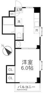 ルシエール・マツイ【105号室】の間取り