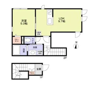 GRAND ESPOIR【2階】の間取り