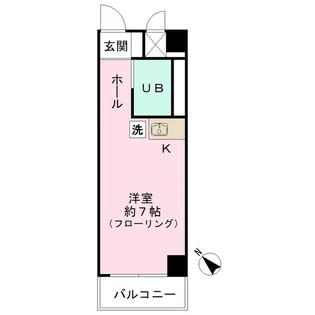 エクセル駒沢【2階】の間取り