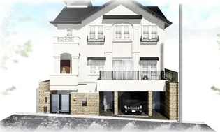 東京都目黒区柿の木坂1丁目【テラスハウス】の外観