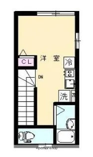 ブライト鵜の木【2階】の間取り