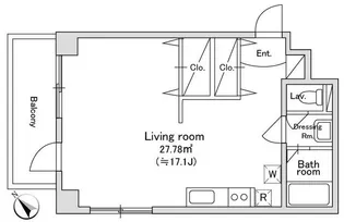 八雲プレイス【3階】の間取り