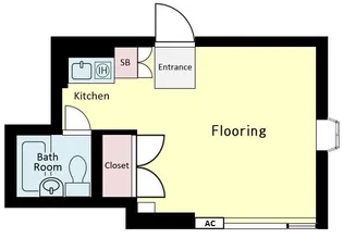 山王アーバンライフ【10階】の間取り