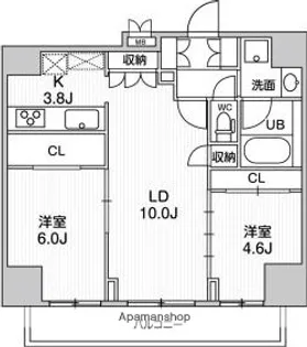 SYFORME大井町Ⅱ【13階】の間取り