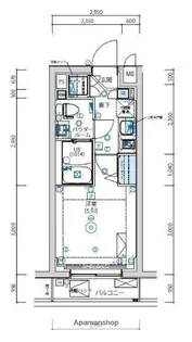 アルテシモ アクレ【1階】の間取り