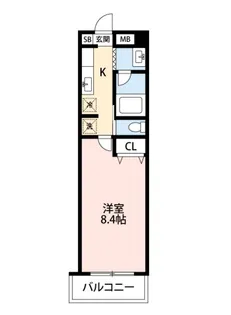 東京都世田谷区東玉川2丁目【マンション】の間取り