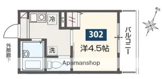 MELDIA池上【3階】の間取り