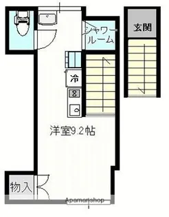 ブロードスカイ西六郷【2階】の間取り