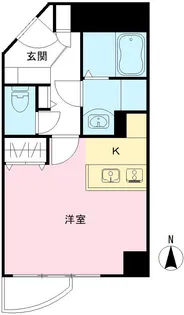 パークナードフィット田園調布【4階】の間取り