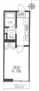エルクラシス西品川【2階】の間取り