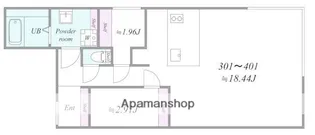 TRIAS521【301号室】の間取り