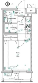 レアライズ蒲田【3階】の間取り