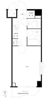 ルーブル京浜蒲田【5階】の間取り
