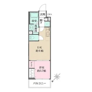 WHARF西馬込【1階】の間取り