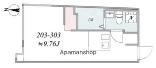 TRIAS317【4階】の間取り