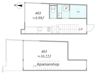 TRIAS317【402号室】の間取り