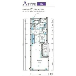 ガリシア池上Ⅱ【2階】の間取り