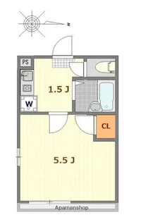 アーネスト蒲田【2階】の間取り