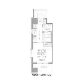 ガーデン蒲田【2階】の間取り