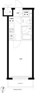 ルーブル大崎弐番館【2階】の間取り