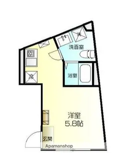 パークサイド戸越公園【3階】の間取り