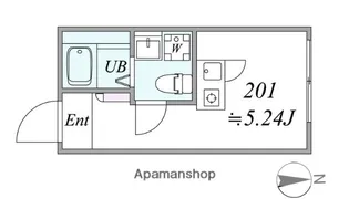 HERME TOGOSHI【2階】の間取り